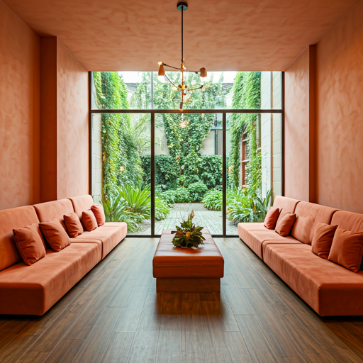 close up of a professional male hair stylist with focused expression working in an organic salon